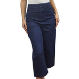 Pescador Vero Moda Azul Oscuro Style PRINCE 7/8 HIGH WAIST LOOSE JEANS (MW-EC