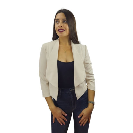 Blazer Vero moda Crema Style COMOS 3/4 BLAZER(VMC-HH)