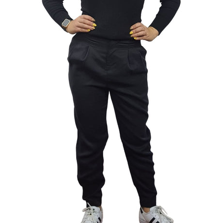 Pantalon Vero Moda Negro Style ARTEMIS 9/10 CARROT PANTS(BN-ET-2)