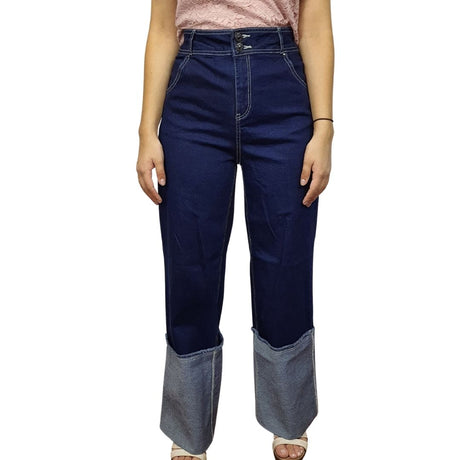 Pantalon  Vero Moda AZUL Style PROUD HW LOOSE JEANS(UR)