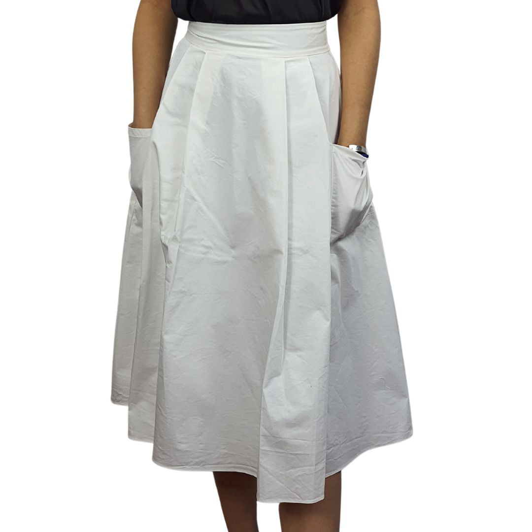 Falda Vero Moda Blanco Style DANA MIDI SKIRT(MM)