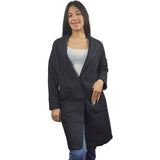 Blazer Vero Moda Azul Oscuro Style MELANGE L/S COAT(EL)