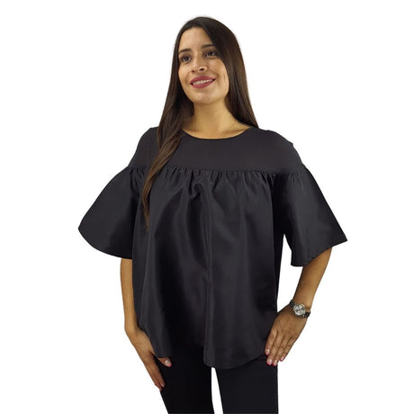 Blusa Vero Moda Negro Style ROSE S/S WOVEN TOP(COUTUREMADE)