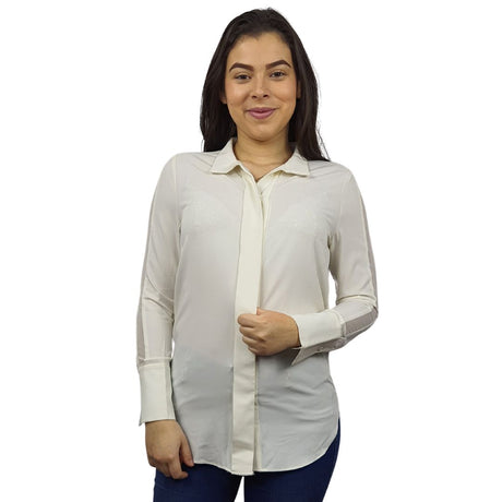 Blusa Vero Moda Blanco Style YODA L/S SHIRT(MW-EC-2)