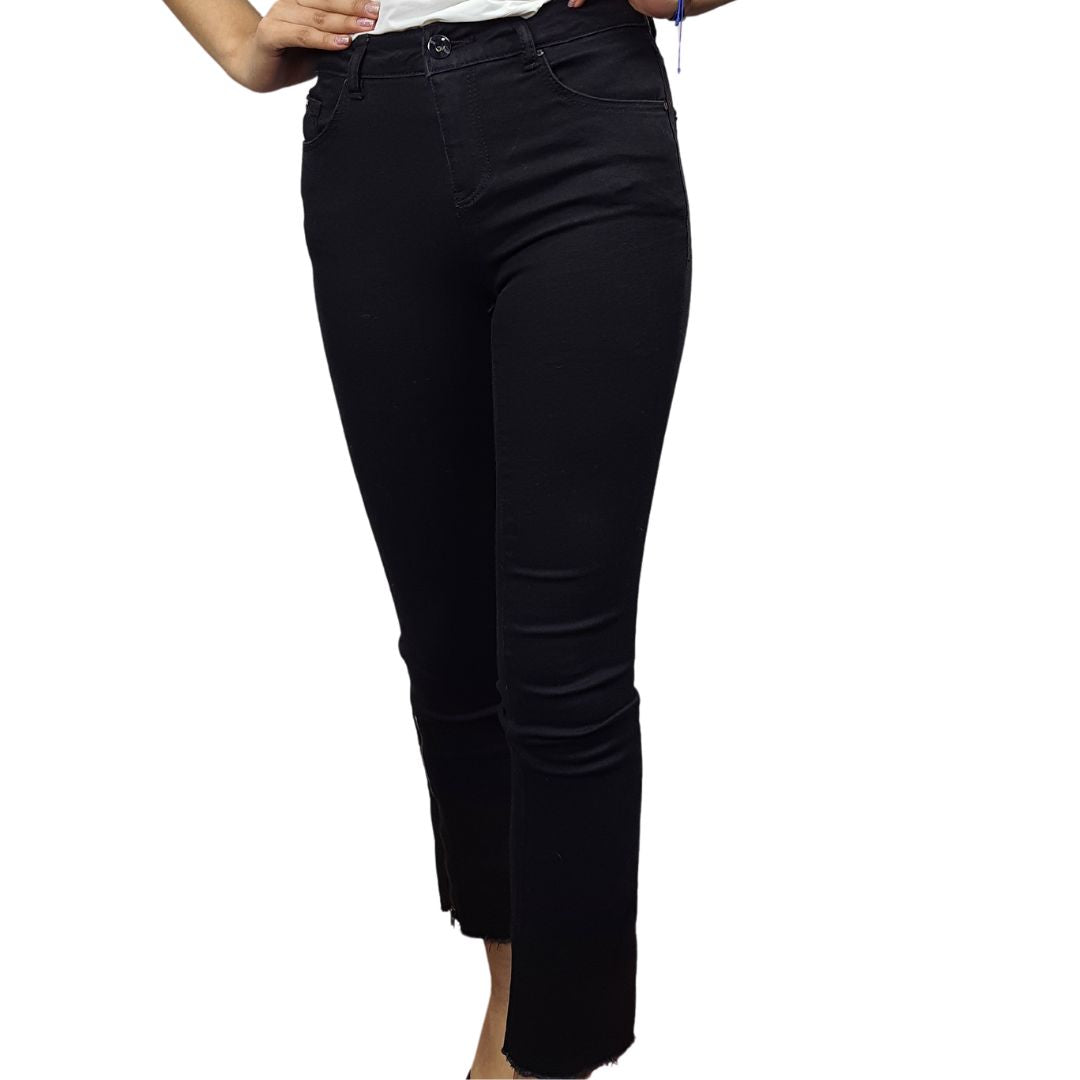 Jeans Vero Moda Negro Style DEVLIN MW SLIM BOOTCUT JEANS(PF)