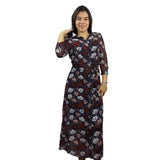 Vestido Veromoda Azul Style KRISTEN 3/4 LONG SHIRT SET(RN)