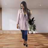 Blazer Vero Moda Rosa Vieja Style FLOWER 7/8 BLAZER(VMC-NN)