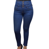 Jeans Vero Moda Azul Style FOLK 9/10 HW X-SLIM JEANS(CR)