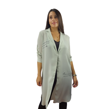 Blazer Vero Moda Verde Style LIBBY 3/4 BLAZER(TP)