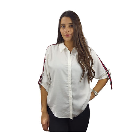 Blusa Vero Moda Blanco Style SCIENCE 3/4 SHIRT(LL)