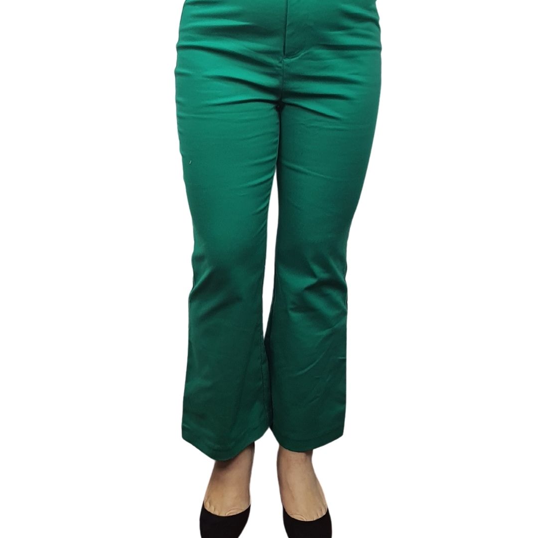 Pantalon Vero Moda Verde Style JULIA 7/8 S/B PANTS(VMC-TP-ET-2)