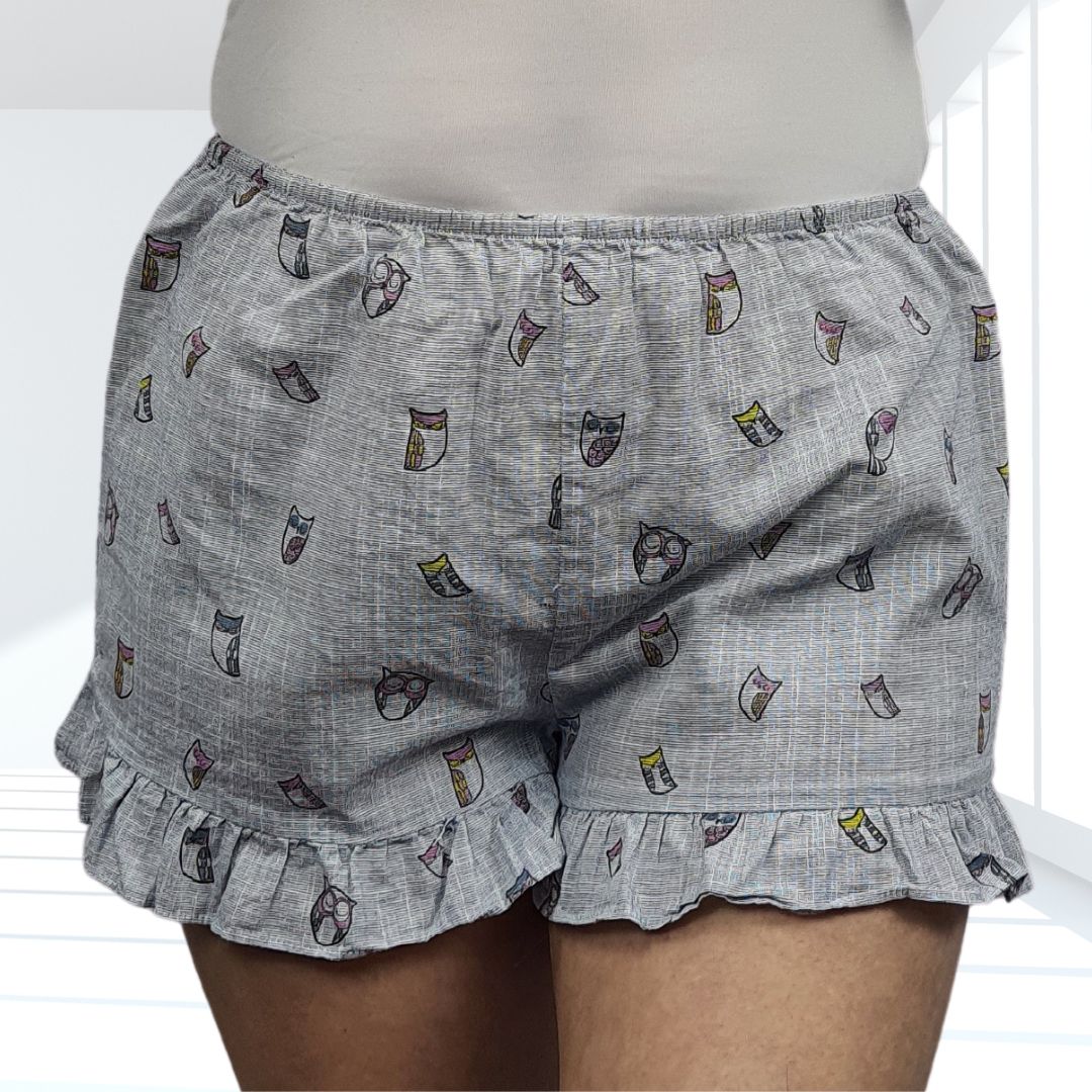 Short de Pijama Vero Moda Gris Style ZONA SHORTS(HOMEWEAR)