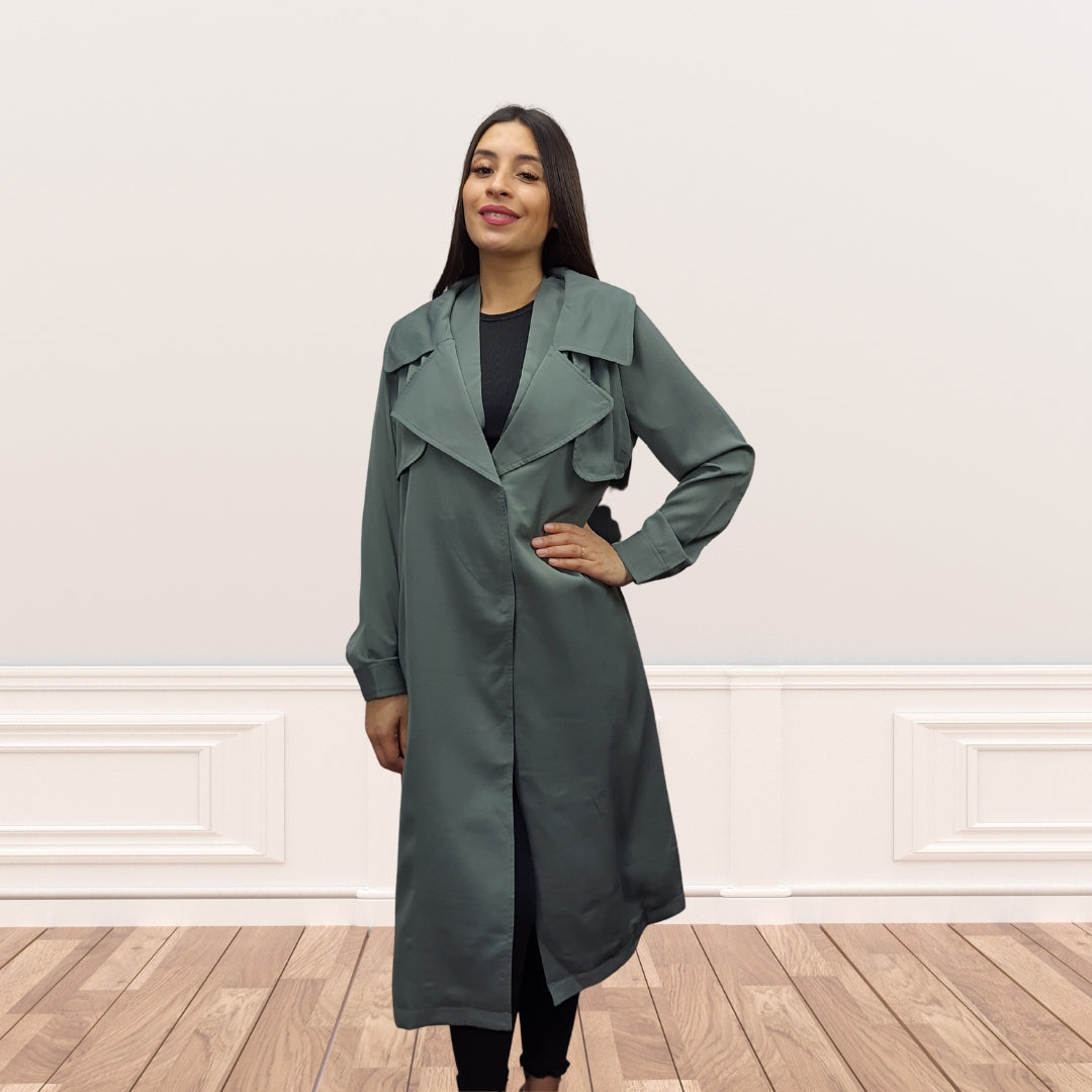 Blazer Vero Moda Verde Style LAKE L/S COAT(VMC-PF)