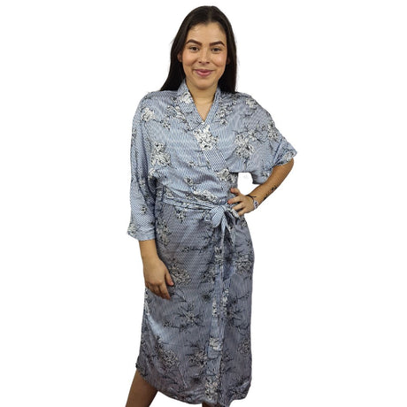 Bata de Pijama Vero Moda Azul Style MARIE L/S ROBE(HOMEWEAR)