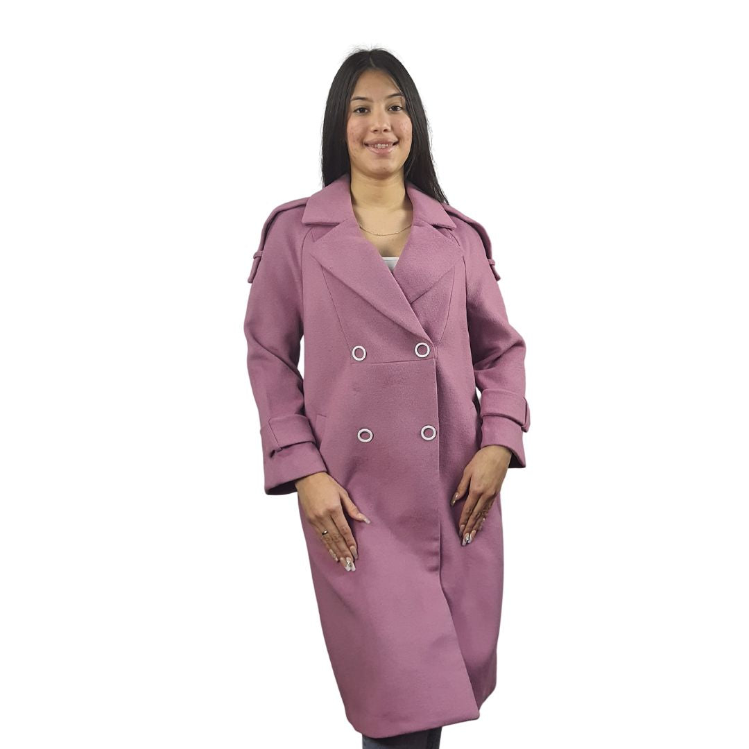 Blazer Vero Moda Rosa Vieja Style OH L/S WOOL COAT(MM)
