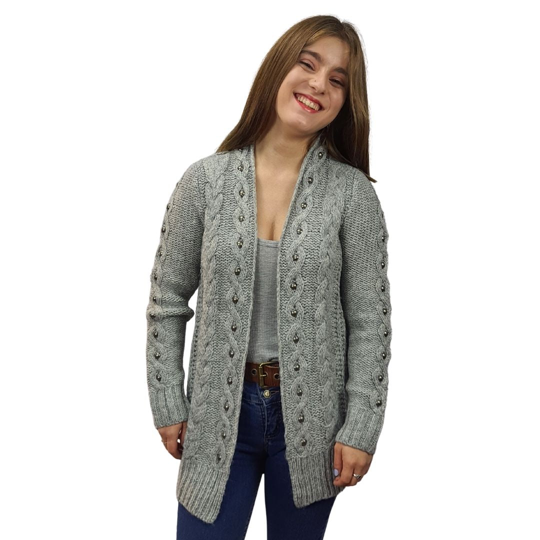 Sweater Rapsodia Soria Gris