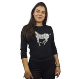Blusa Vero Moda Negro Style STAR 3/4 KNIT(EL)