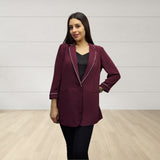 Blazer Vero Moda Burdeo Style DUY 3/4 BLAZER(TP)