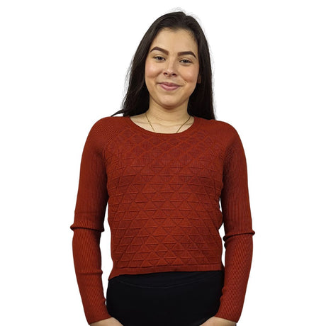 Sweater Vero Moda Naranja Style LUCY L/S KNIT(UM)