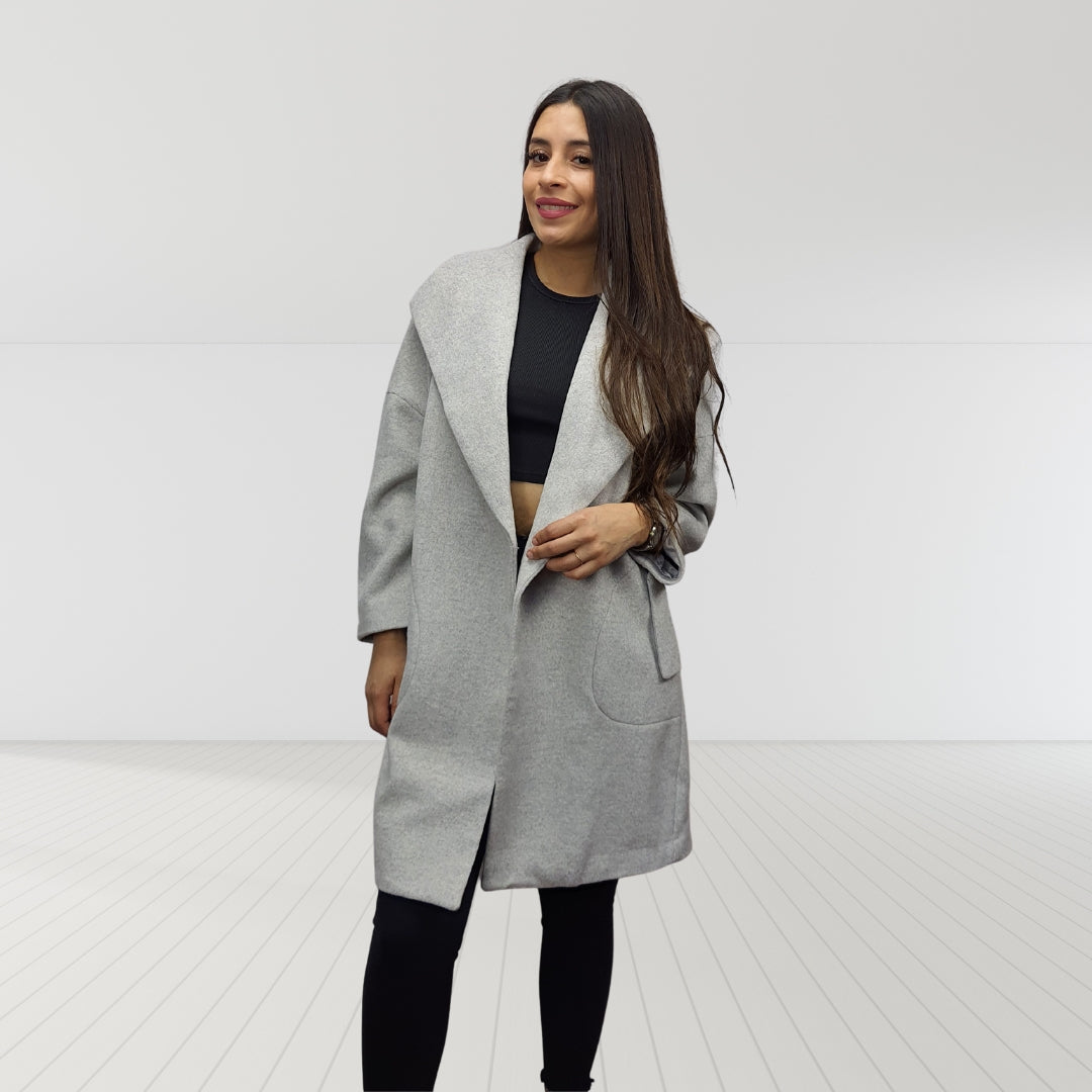 Blazer Vero Moda Gris Style LAND 9/10 WOOL COAT(EL)