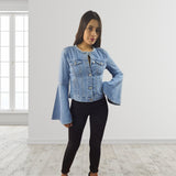 Chaqueta Vero Moda Azul Style MARINE DENIM JKT(BJ)