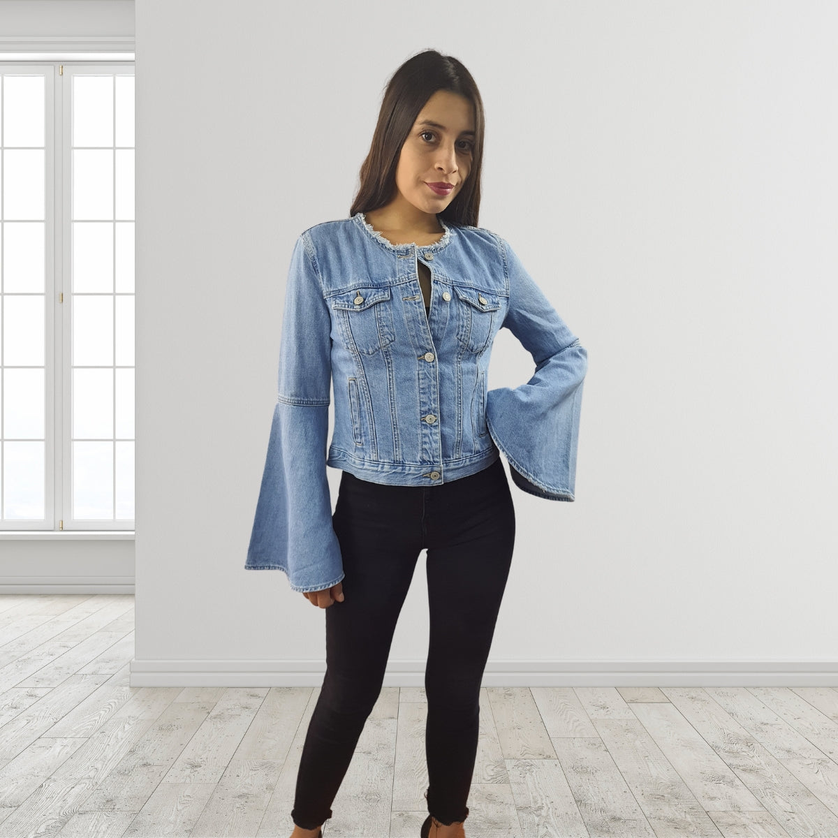 Chaqueta Vero Moda Azul Style MARINE DENIM JKT(BJ)