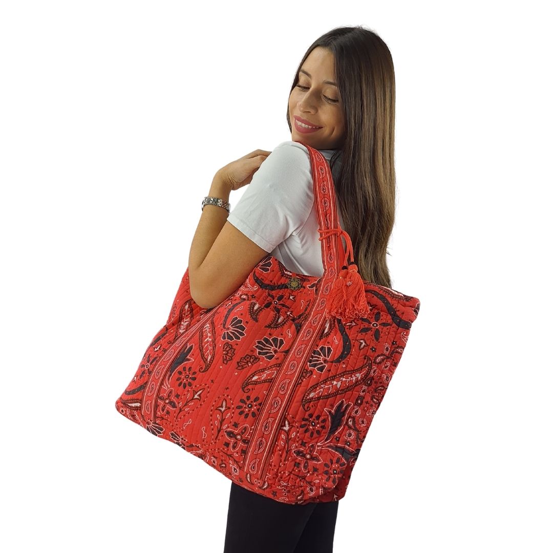 Bolso Rapsodia Rio Bandana Rojo