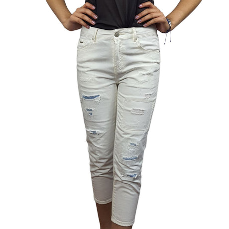 Jeans Vero Moda Blanco Style GLAZE 7/8 BOYFRIEND JEANS(TP)