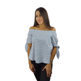 Blusa  Vero Moda Azul  Style RICE DENIM TOP(TP)