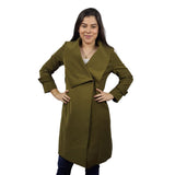 Blazer Vero Moda Verde Militar Style STRING L/S COAT(VMC-NC)