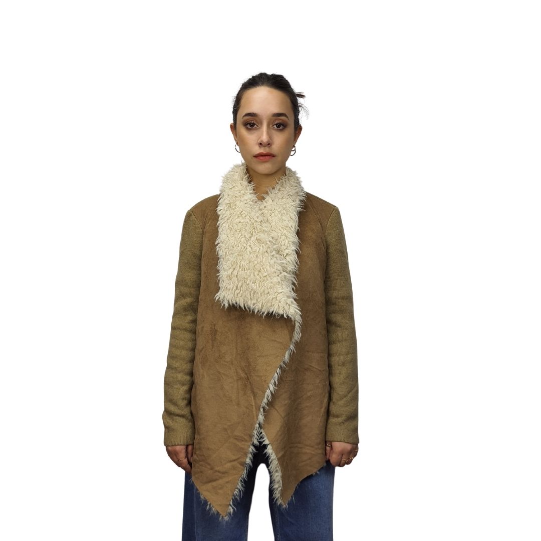 Blazer  Vero Moda Beige Style ROBIN L/S DRAPEY JACKET(EL)