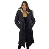 Parka  Veromoda Negro  Style SQUARE KNEE DOWN COAT(LL)