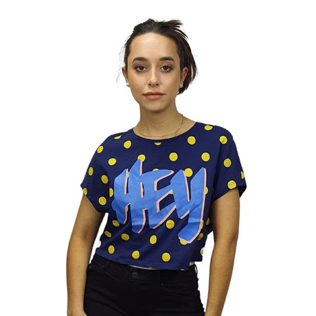 Blusa Vero Moda Azul Style HOH S/S TOP(TP-CS-2)