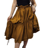Falda Vero Moda Marron Style JOANNE SOFT MIDI SKIRT(BJ)