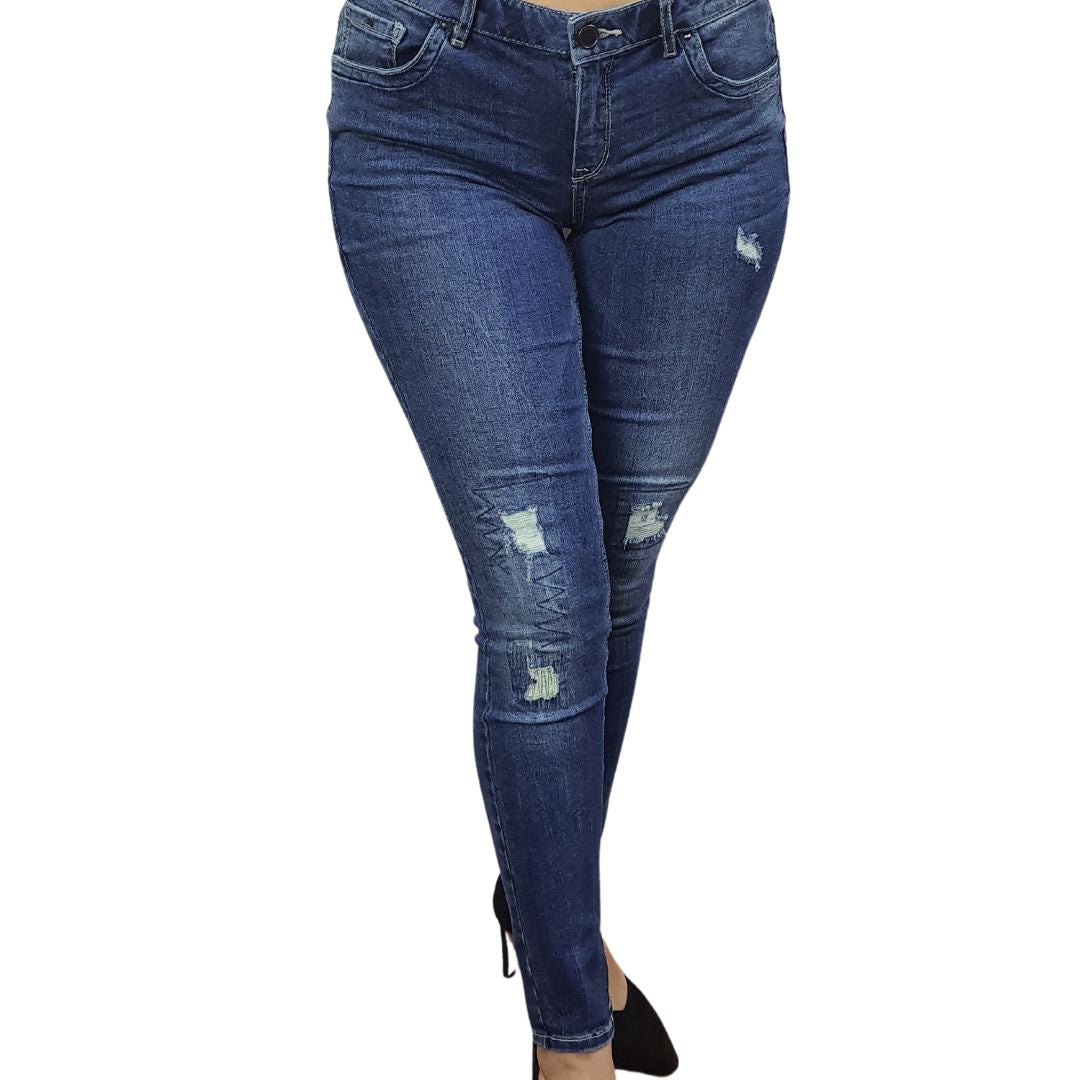 Jeans Vero Moda Azul Style NATIVE ADMIT X-SLIM JEANS(UM)