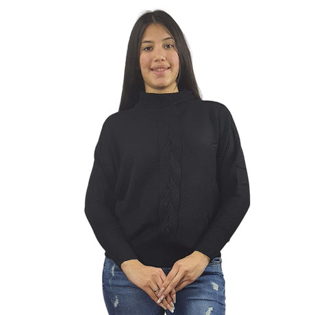 Sweater Vero Moda Negro Style PAUDA L/S KNIT(BT)