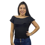 Blusa Vero Moda Negro Style OLIVE S/S TOP(HH)