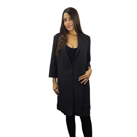 Blazer  Vero Moda Negro  Style CHEESE 3/4 BLAZER(VMC-MP)