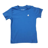 Polera Babycottons Mc Pima Colors Azul Francia
