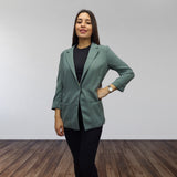Blazer Vero Moda Verde Style TINA 3/4 BLAZER(VMC-SD)