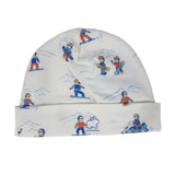 Gorro Babycottons Basic Aspen E Blanco Azul