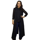 Blusa Vero Moda Negro Style ELLE 3/4 SHIRT(RN)-OR