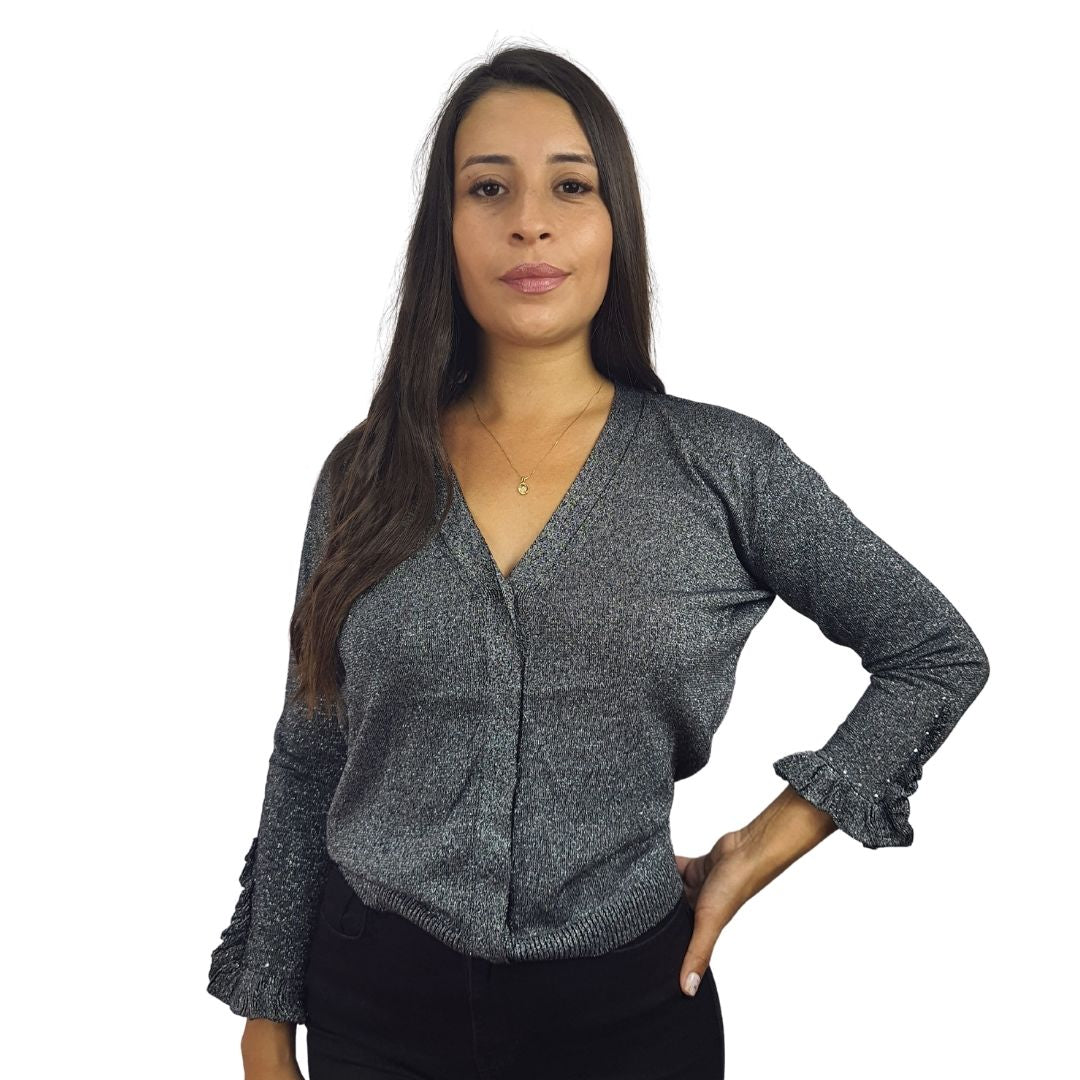 Sweater Rapsodia Green Negro