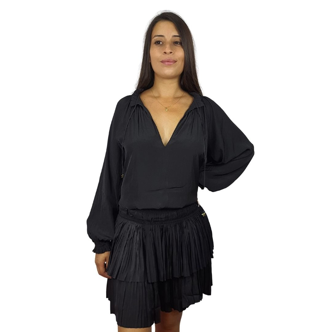 Vestido Rapsodia Eka Negro