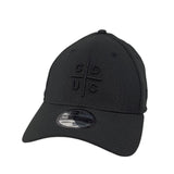 GORRA JOCKEY New Era 3930 CROSS SANUCA Black On Black SM Silueta 3930 Unisex