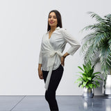 Blusa Vero Moda Blanco Style RIDER LOVE 3/4 SHIRT(NC)