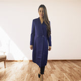 Blazer Vero Moda Azul Oscuro Style CARRIE L/S WOOL COAT(NL)