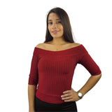 Blusa Vero Moda Vino Style SIX 1/2 KNIT(VMC-CR)