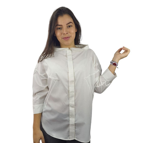 Blusa Vero Moda Blanca SERENA 3/4 SHIRT(VMC-PM-EC-2)