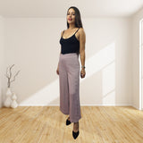 Pantalon Vero Moda Rosa Vieja Style CHOICE RIVET 9/10 WIDE PANTS(NR)-OR